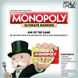 Monopoly Ultimate Banking English Board Game