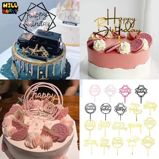 ป้ายท็อปเปอร์ Happy Birthday น่ารัก ปาร์ตี้วันเกิด