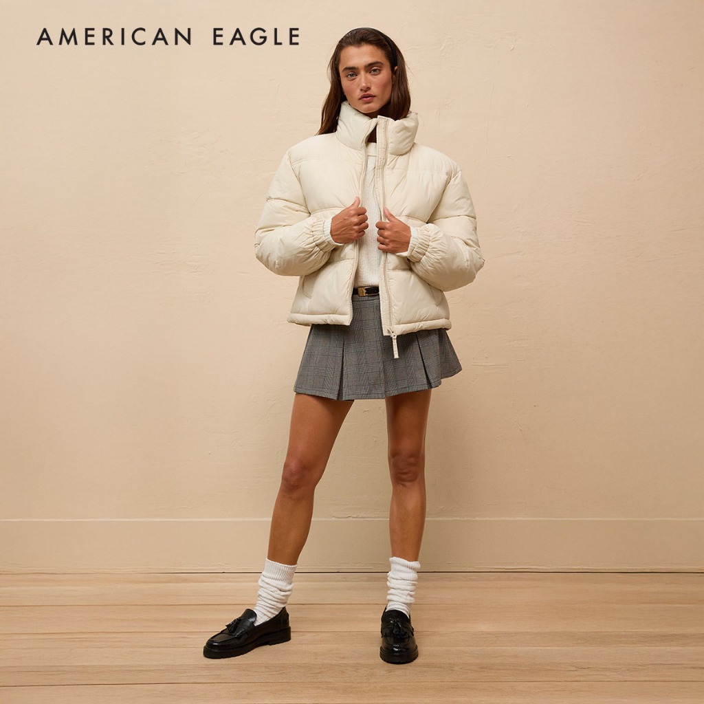 American Eagle Puffer Jacket เสื้อแจ็คเก็ต ผู้หญิง (EWJA 038-3615-237)