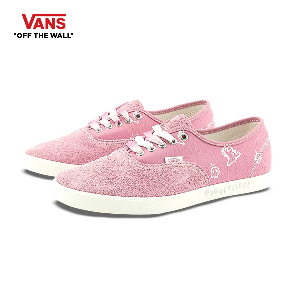 VANS x HIRONO VANS AUTHENTIC LOWPRO - HIRONO PINK/MARSHMALLOW รองเท้าผ้าใบ แวนส์ X ฮิโรโนะ