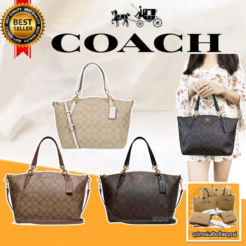 กระเป๋าผู้หญิง COACH แท้ กระเป๋าสะพายรูปตัว กระเป๋าสะพายไหล่ผู้หญิง F28989