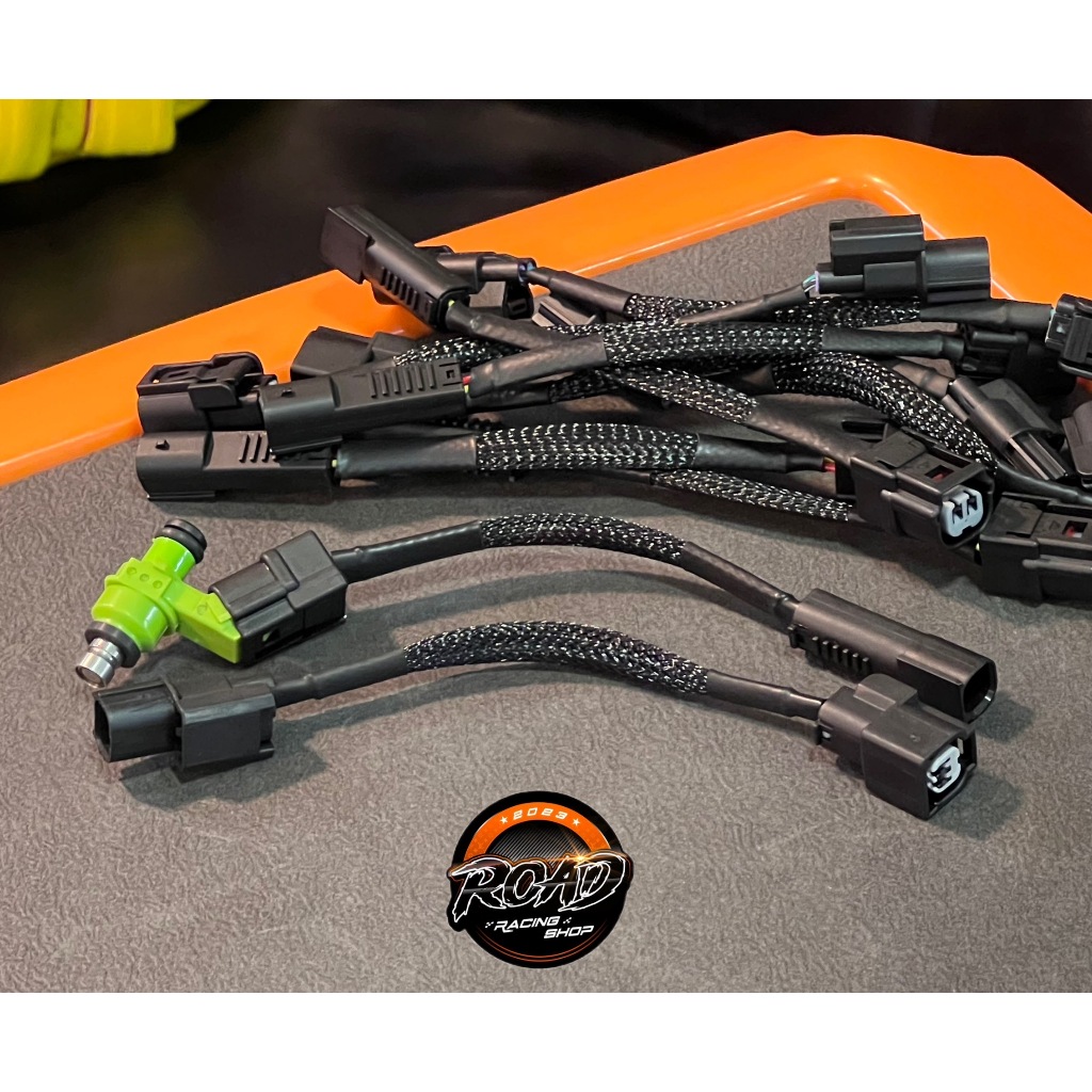 ปลั๊กแปลงหัวฉีดS3ไปS4(หัวฉีดใหญ่ไปใส่เล็ก)และS4ไปS3(หัวฉีดเล็กไปหัวฉีดใหญ่) มีฉนวนหุ้มอย่างดี