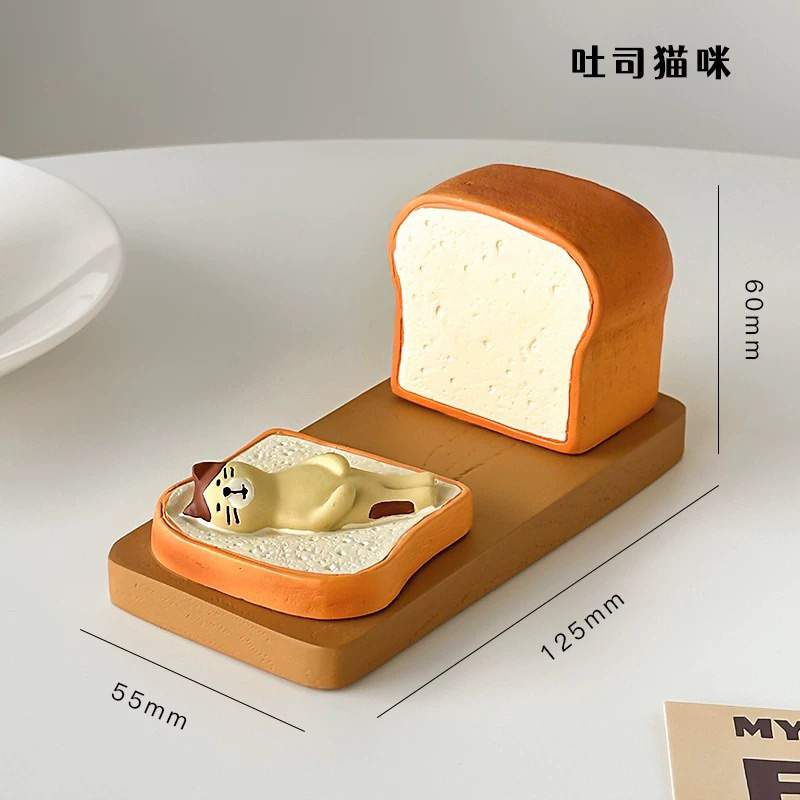 🇹🇭พร้อมส่ง!! DECOLE ญี่ปุ่น ZAKKA ที่ตั้งโทรศัพท์ ของขวัญ แท็บเล็ตน้องแมว เรซิ่นงานฝีมือ โมเดล