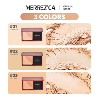 Merrezca Face Up Powder Pact SPF50+/PA+++ แป้งผสมรองพื้น เพื่อผิวสวยเป็นธรรมชาติ