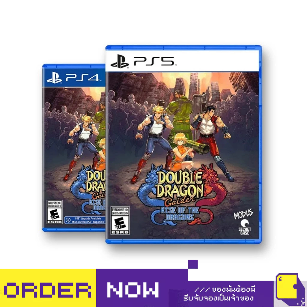 [+..••] พร้อมส่ง | PS4 / PS5 DOUBLE DRAGON GAIDEN: RISE OF THE DRAGONS (เกม PlayStation™ 🎮)