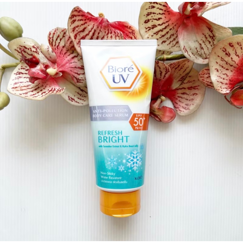 150 ml. ผลิต 10/23 บิโอเร กันแดด ทาตัว SPF50 Biore UV Sun
