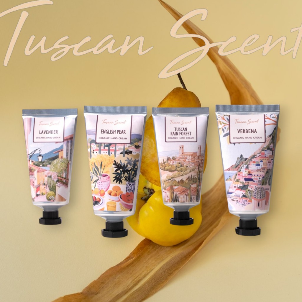 TUSCAN SCENT ORGANIC HAND CREAM 50 ml.
