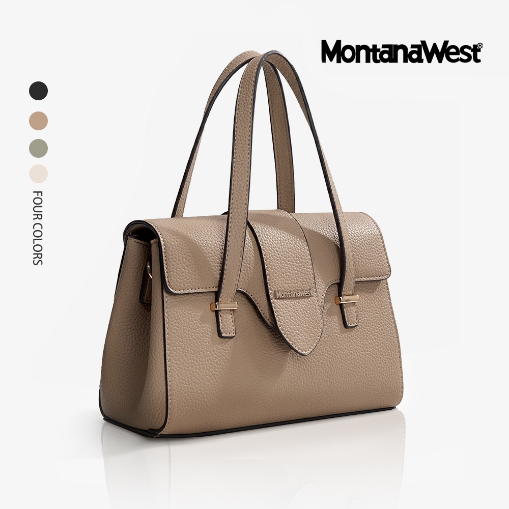 Montana west กระเป๋าถือ กระเป๋าผู้หญิงอเนกประสงค์ มีหูหิ้ว หนังpu