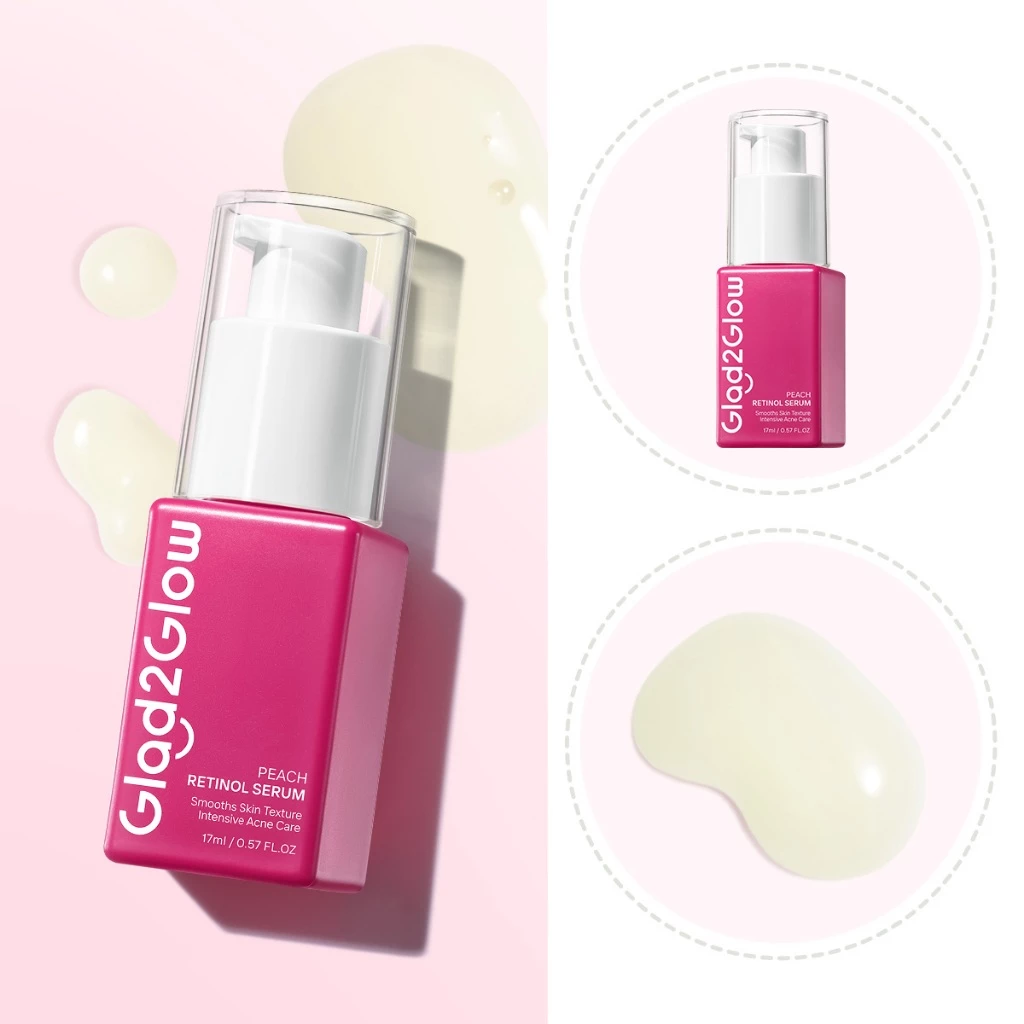 【Proxie's Pick】Glad2Glow Peach Retinol Serum แกลดทูโกลว์ พีช เรตินอล เซรั่ม เซรั่ม เซรั่มบำรุงผิวหน้า สกินแคร์หน้าใส thumbnail 5