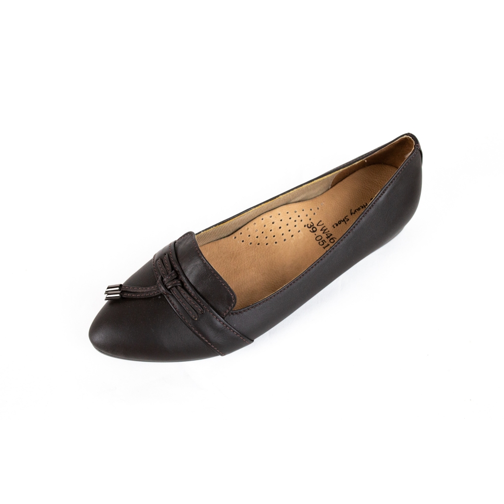 Heavy Shoes รองเท้าคัชชูหนังวัวแท้สำหรับผู้หญิง รุ่น VW46