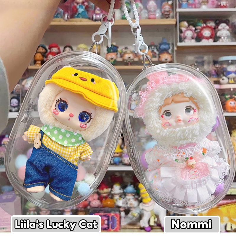 (พร้อมส่ง) Nommi/Liila Cat กระเป๋าตุ๊กตา (ไม่รวมตุ๊กตา) ขอบซิลอย่างหนา กันฝุ่น กันเลอะ