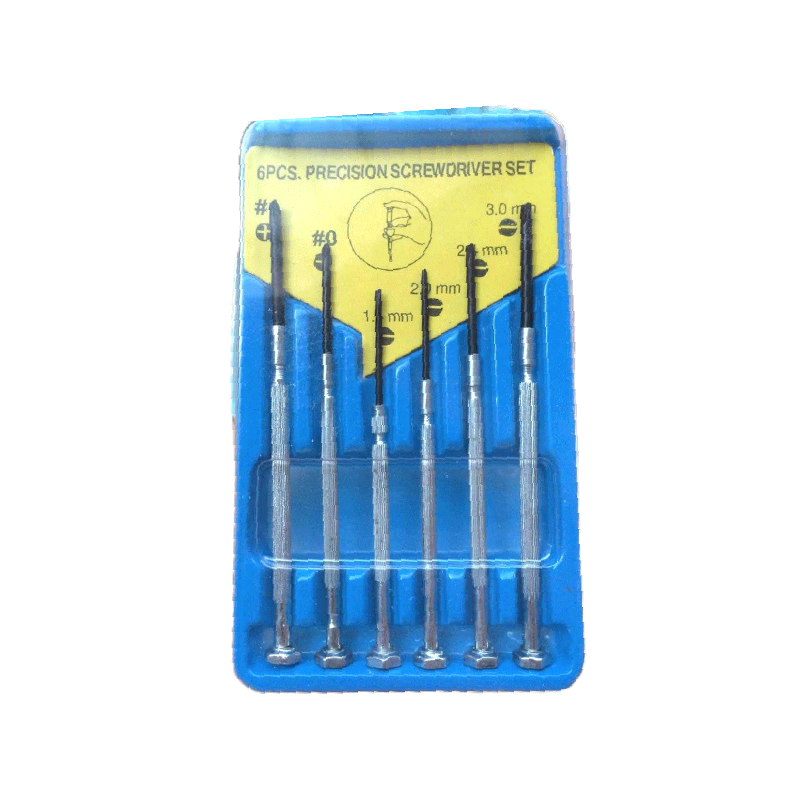 ชุดไขควงเล็กซ่อมนาฬิกา 6 ชิ้น พร้อมกล่อง รุ่น CH-00034
