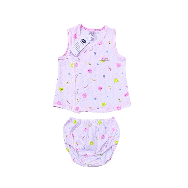 Enfant Debon New Collection ชุดเสื้อกระดุมหน้า กางเกงใน สำหรับเด็กอายุ แรกเกิด-6เดือน