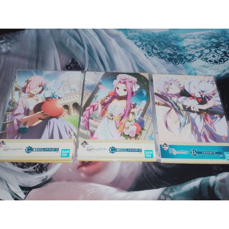 Fate/Grand Order Ichiban Kuji D คณะกรรมการภาพประกอบรางวัล Gilgamesh Enkidu Kingu FGO