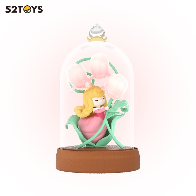 52TOYS DISNEY PRINCESS D-BABY FLOWER AND SHADOWS SERIES BLINDBOX โมเดล ของเล่นเด็กเล่น ของขวัญพิเศษ ART TOYS [005]