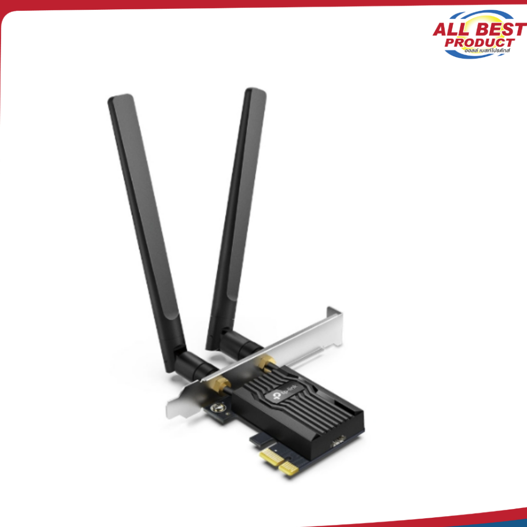 TP-LINK รุ่น Archer TX55E AX3000 Wi-Fi 6 Bluetooth 5.2 PCIe Adapter สินค้าประกันศูนย์ไทย