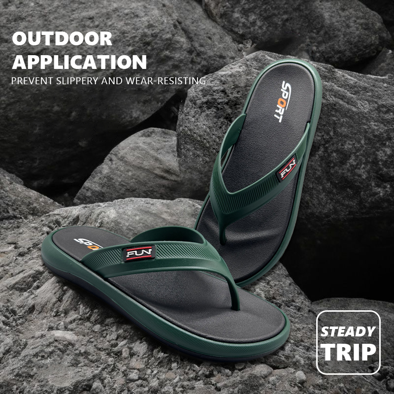 รองเท้าแตะสำหรับผู้ชายคู่แฟชั่นแนวโน้มนุ่มไม่ลื่นผู้ชายพลิกบ้านเกาหลีลื่นสำหรับผู้หญิง