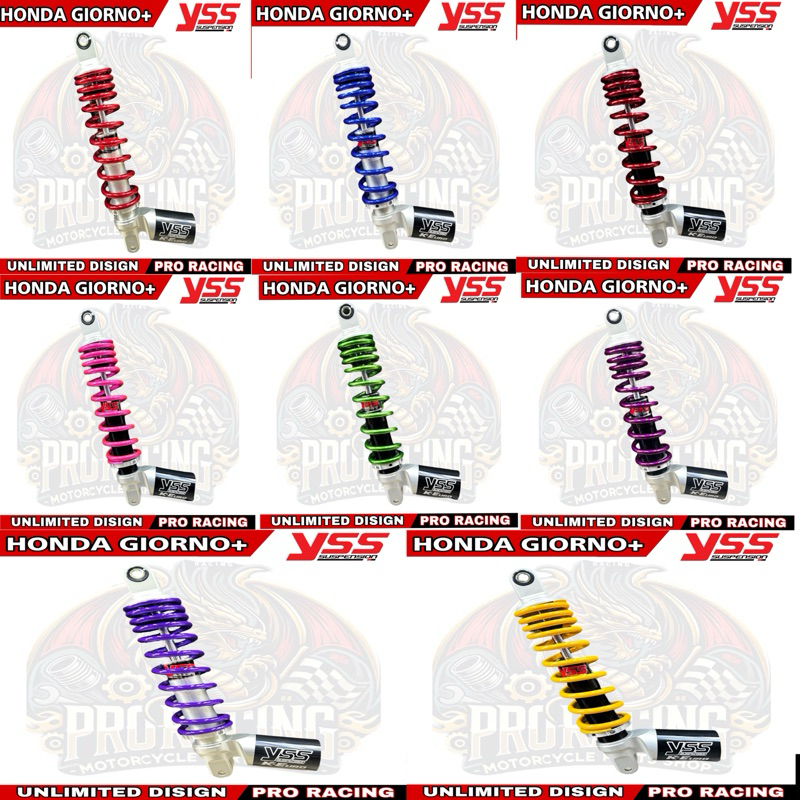 โช้คหลัง YSS Honda Giorno Giorno125 ปี 2025 K-Euro  ยาว 320 มิล  ของแท้ 1 ตัว สปริงทำสีพาวเดอร์โค้ท

<p>“><center></p>
<h4></h4>
<p><p><font color=