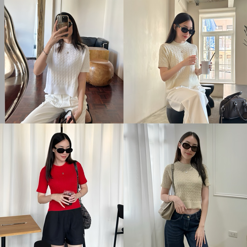 SIMPLY.VYBES - TEDDY KNIT TOP