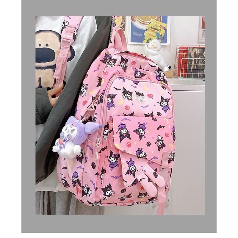 ใหม่-กระเป๋าเป้คุโรมิใบใหญ่ใส่ของได้เยอะ