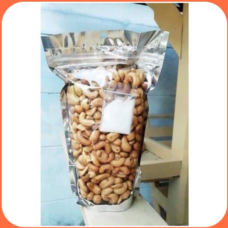 เม็ดมะม่วงหิมพานต์เม็ดเต็มเกรดบีรวมอบธรรมชาติ ขนาด500กรัม