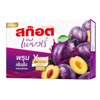 [แพ็ก6] Scotch(สก๊อต) เพียวเร่ พรุนสกัดเข้มข้น สูตรใหม่ 40 มล.
