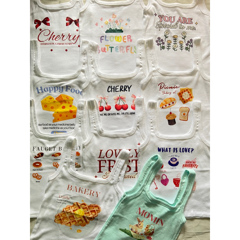 bunny.cutie เสื้อกล้าม เสื้อสายเดี่ยว เสื้อกล้ามครอป เสื้อแฟชั่น เสื้อครอป เกาะอก กางเกงขาสั้น น่ารักสุดๆ