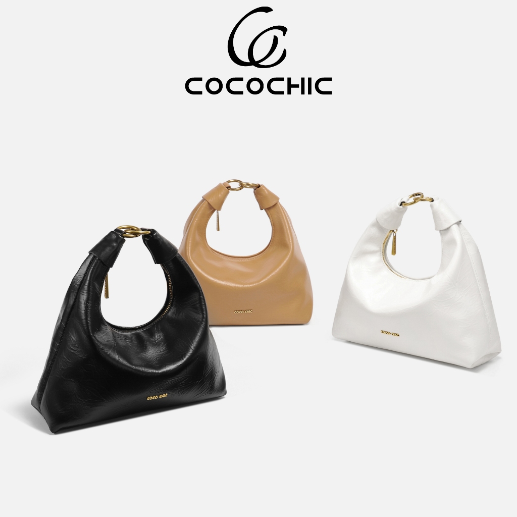 COCO CHIC กระเป๋าถือผู้หญิง สไตล์แฟชั่น ฟินิช 3สี ที่ตอกย้ำความชิค