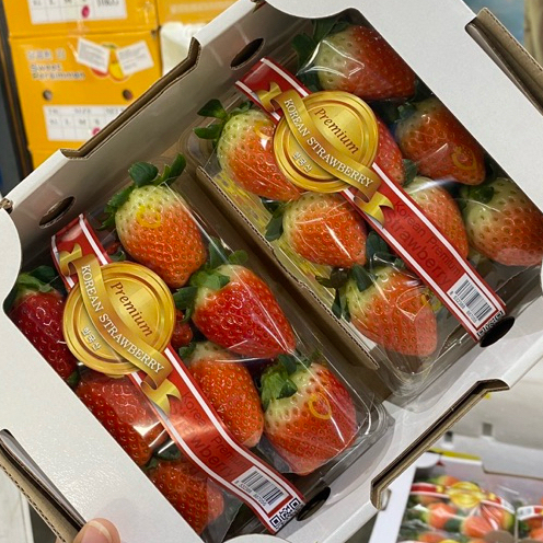 สตอเบอรี่เกาหลี 330 กรัม x 2 แพค