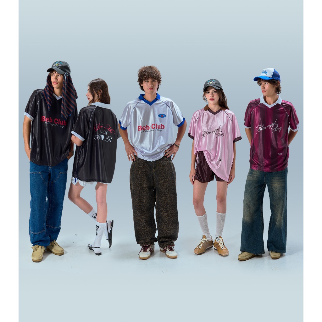 (พรีออเดอร์แค่สีขาวค่ะ สีอื่นๆพร้อมส่ง) BEBCLUB ‘838’ SATIN POLO - 838เสื้อกีฬาโปโลซาติน