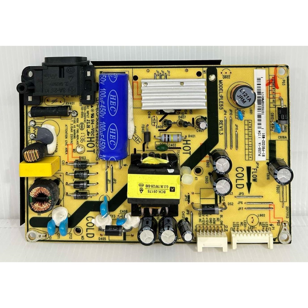 ซัพพลาย TCL รุ่น LED32S6000 พาร์ท  81-PBE032-M91 ของแท้ถอด มือ2 เทสไห้แล้ว