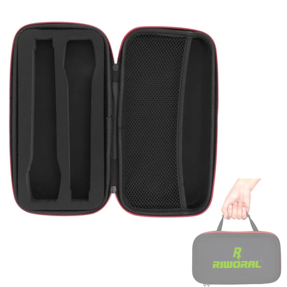 1pc กระเป๋าไมค์เดี่ยว / คู่ที่บรรทุกเคสการเดินทางเคสเคสแบบพกพากระเป๋าถือพกพากระเป๋าถือ Hard Shell จัดเก็บข้อมูลภายนอก