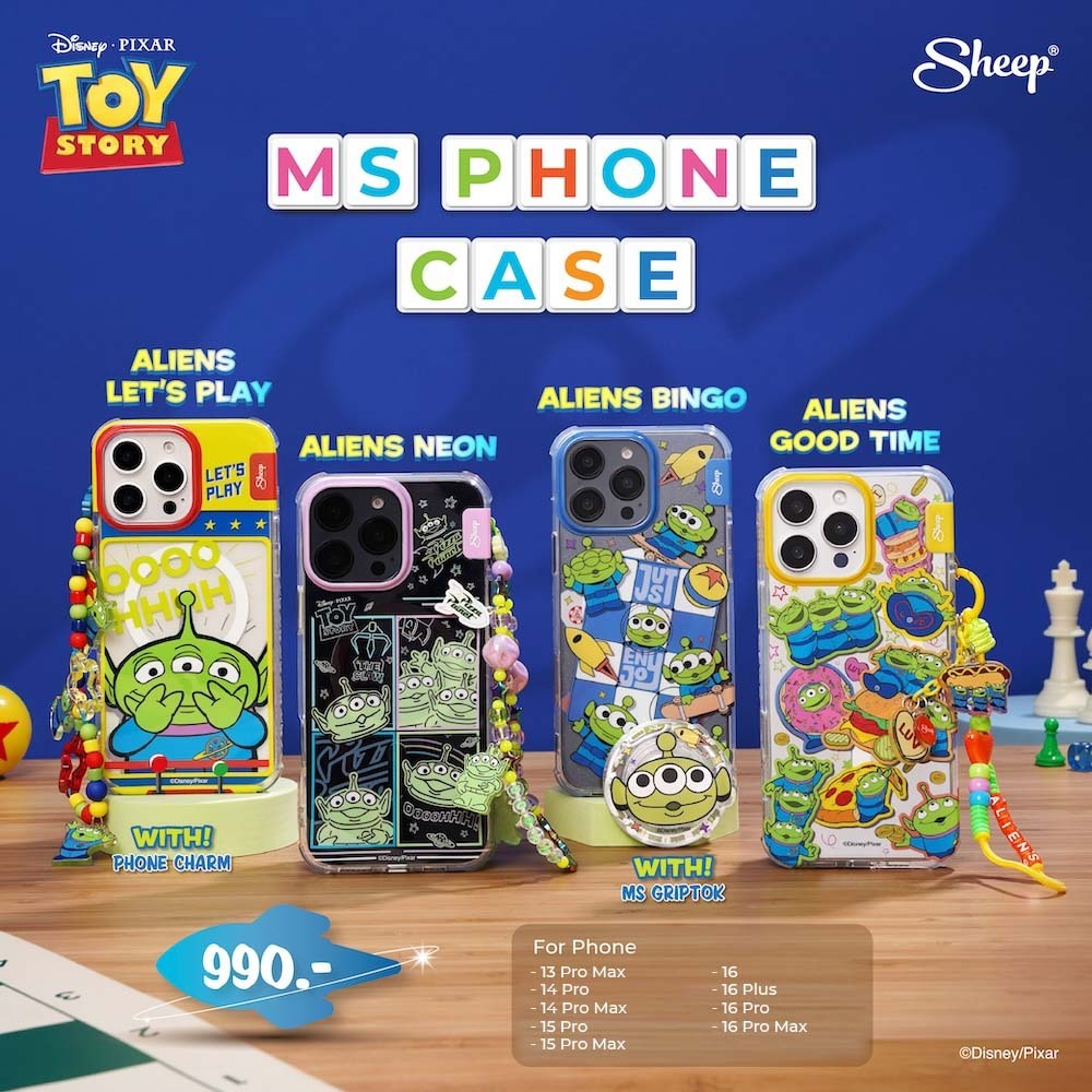 [For iPhone Aliens] Aliens Collection เคสสำหรับไอโฟน เคสมีMagnet แถมฟรี Griptok หรือ Strap สายห้อย เคสกันรอยกันกระแทก