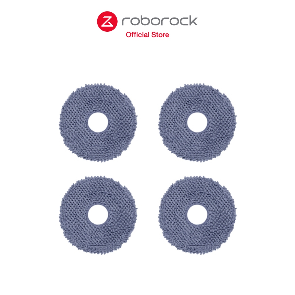 [ของแท้ Original] ผ้าม็อบ สำหรับ Roborock Qrevo เท่านั้น (1 กล่อง มีจำนวน 4 ผืน)