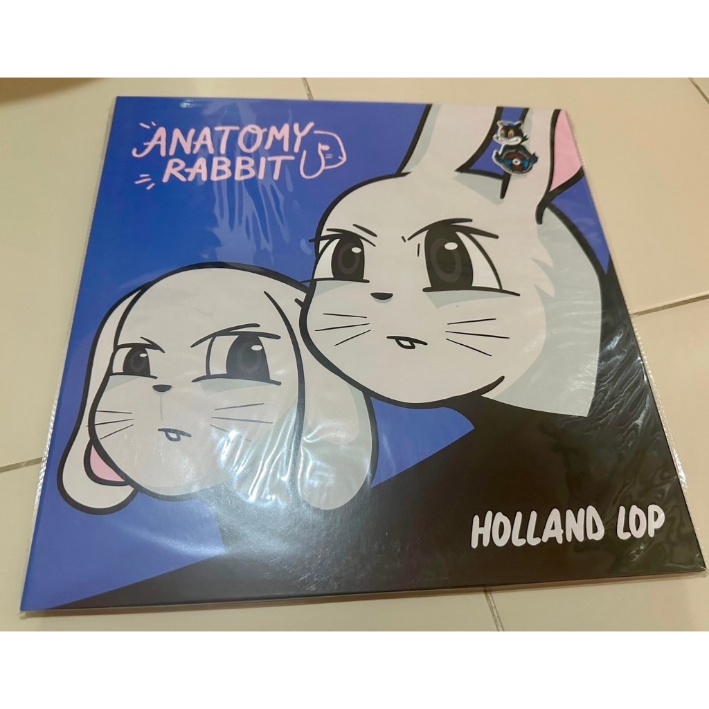 แผ่นเสียง LP Anatomy Rabbit - Holland Lop!! 2nd press แผ่นซีล