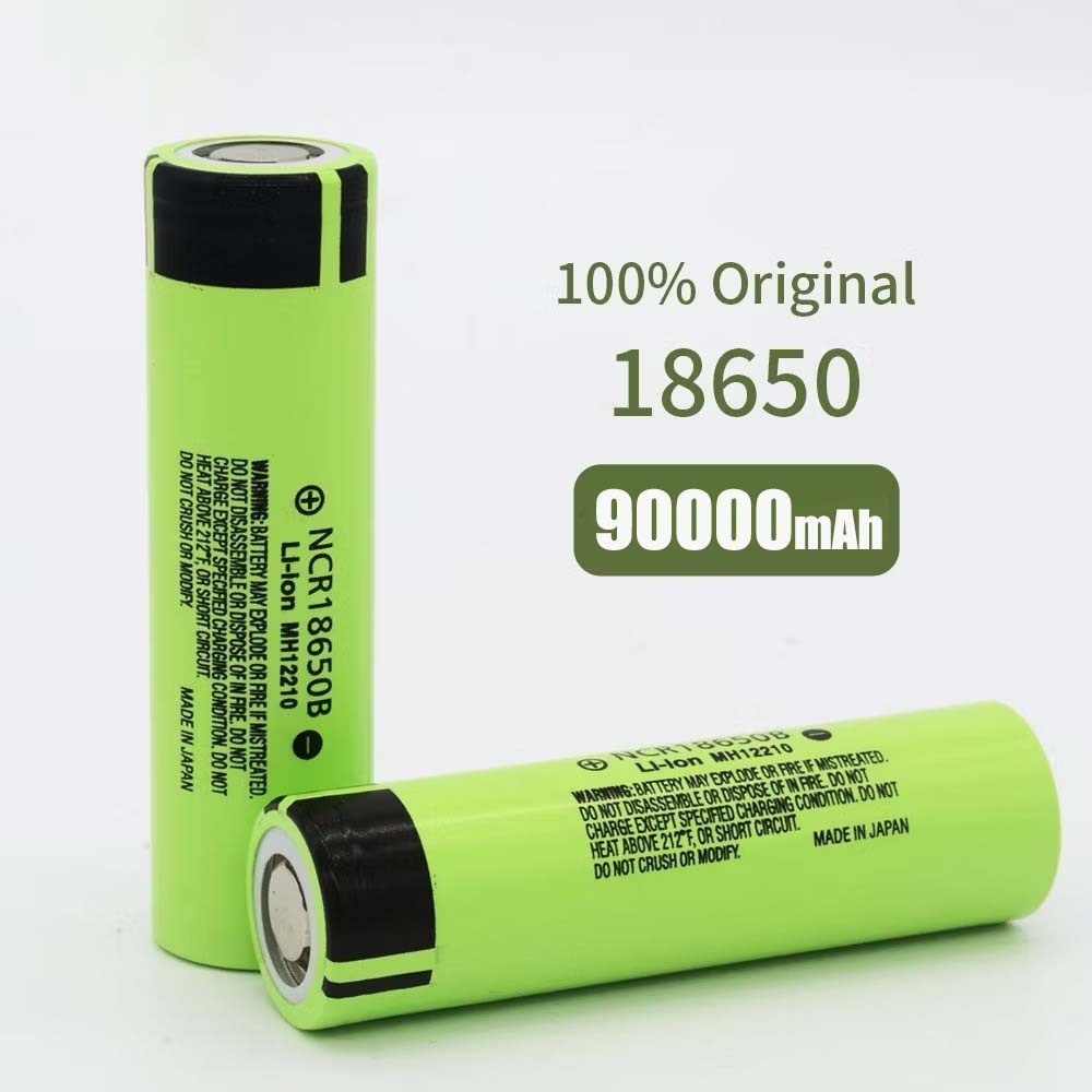 แบตเตอรี่แบบชาร์จไฟได้ 18650 Battery 3.7V  ความจุ 90000mAh ใช้ได้กับพัดลมขนาดเล็ก ไฟฉาย วิทยุ ฯลฯ แบตเตอรี่อเนกประสงค์
