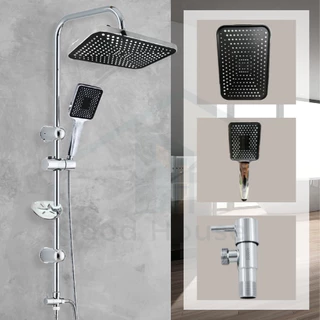 ฝักบัว อาบน้ำ เรนชาวเวอร์ขนาดใหญ่ ชุดฝักบัวอาบน้ำ ฝักบัวอาบน้ำ rain shower หน้ากว้าง 22cm พร้อมส่ง