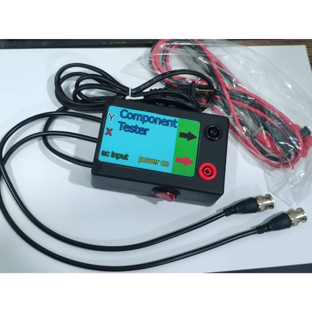 Component tester ใช้ต่อกับ Oscilloscope ทำงานซ่อมให้ง่ายและเร็วขึ้น