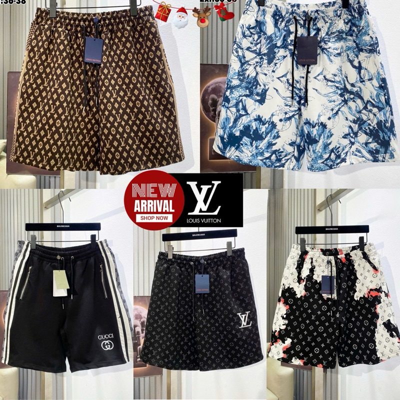 LOUIS VUITTON: GUCCI  SHORT PANTS 🩳 Hiend 1:1 กางเกงขาสั้น cotton 💯 ส่งไวจากไทย