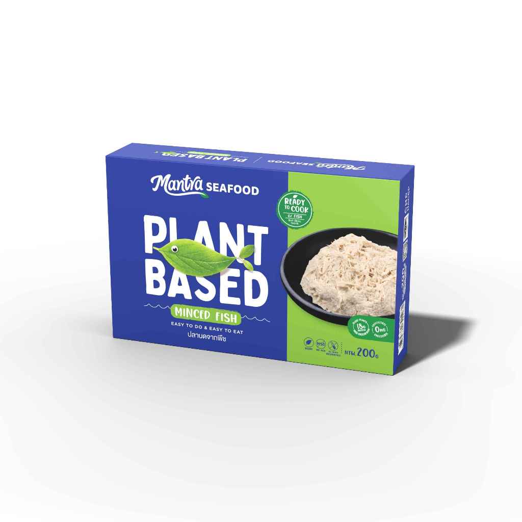 MANTRA Plant-Based Minced Fish (Vegan) l ปลาบดจากพืช 200G (เจทานได้)