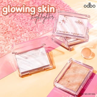 (OD1304) odbo Glowing Skin Highlighter โอดีบีโอ โกลววิ่ง สกิน ไฮไลท์เตอร์ 4.5g