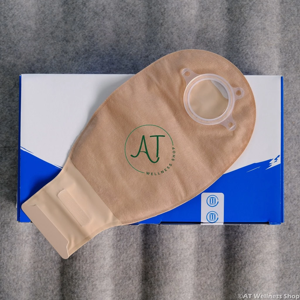 ถุงอุจจาระ Convatec Natura+ ขุ่น มีตัวกรองกลิ่น ระบายแก๊ส (ราคาต่อ 1 ชิ้น)(Price per 1 piece)