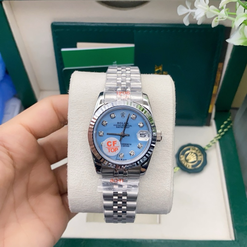 นาฬิกาข้อมือผู้หญิง Rolex Datejust 31mm. ระบบออโต้