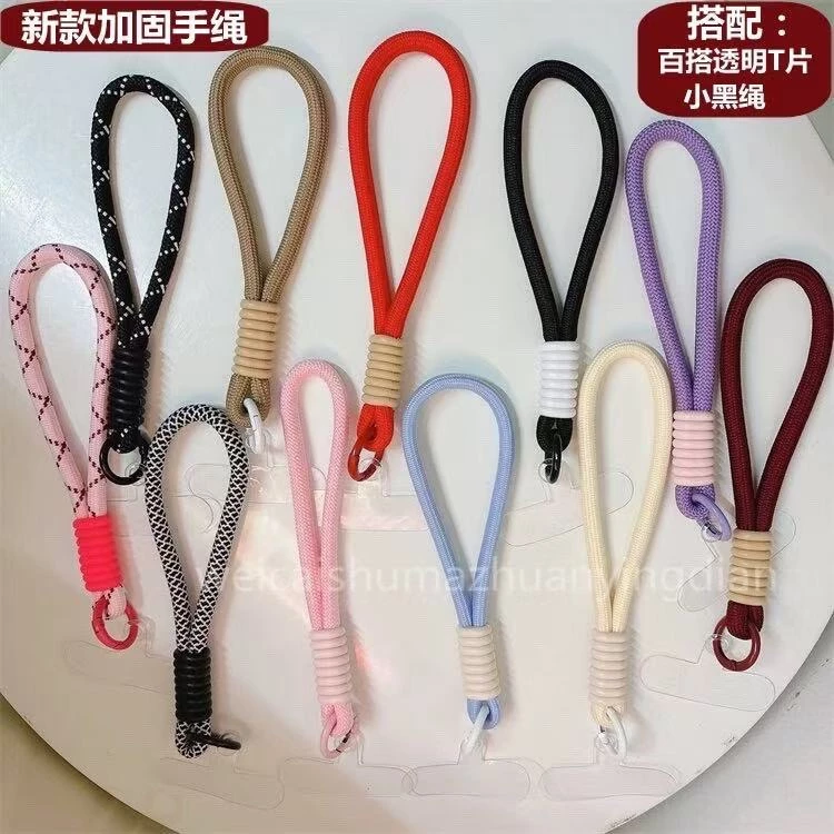 เคสโทรศัพท์มือถือ ป้องกันการสูญหาย ลายการ์ตูนหัวใจน่ารัก แบบพกพา สีสันสดใส แฟชั่นมินิมอล สําหรับทุกรุ่น