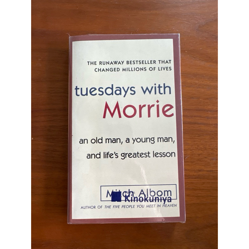 หนังสือ ภาษาอังกฤษ มือสอง Tuesday with Morrie โดย Mitch Albom