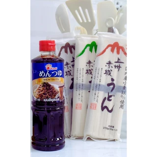 ฟรีสาหร่ายย่างหั่นเส้น เชตบะหมี่เย็นน้ำซุปพร้อมเส้นอุด้ง,โซบะ,โซเมน เส้นนำเข้าจากญี่ปุ่นแท้ น้ำซุปผสมน้ำพร้อมทานได้เลย
