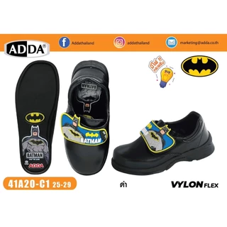 🔥ลูกค้าใหม่ 34 บาท💯 รองเท้านักเรียน ADDA แบทแมน Batman รุ่น 41A20/41N20 size 25-35 ลิขสิทธิ์แท้💯