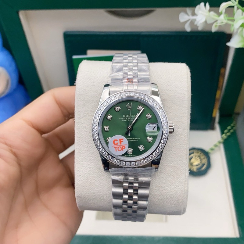 นาฬิกาข้อมือผู้หญิง Rolex Datejust 31mm. ระบบออโต้
