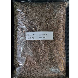 แกลบหมัก แกลบเก่า 1.5 kg. คุณภาพสูง ใช้ผสมดิน เร่งการแตกยอด ใบเขียว ต้นไม้สมบูรณ์ Old Husk Ash