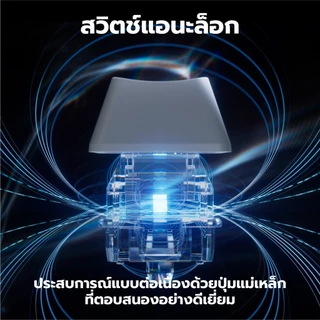 Logitech G PRO X TKL RAPID Tenkeyless พร้อม สวิตช์อนาล็อก มีไฟ RGB LIGHTSYNC (คีย์บอร์ดเกมมิ่งแบบมีสาย) คีย์ ENG